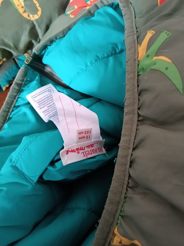 Blouson du pareil au même kaki et multicolore - photo numéro 3