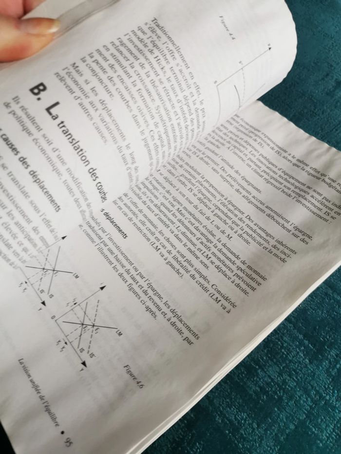 Lot de 2 manuels éd. Dunod Monnaie et financement de l'économie et la théorie macroéconomique - photo numéro 5