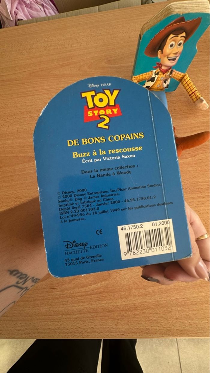 🤠 Toy Story – Buzz & Woody peluches-livres - photo numéro 2