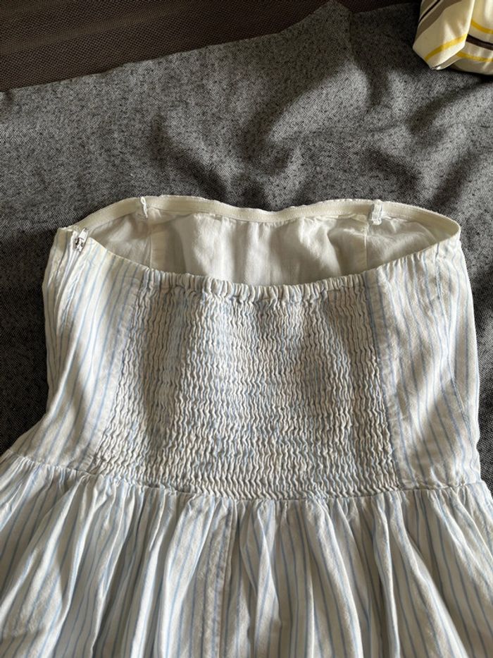 Robe bustier à rayures - photo numéro 9