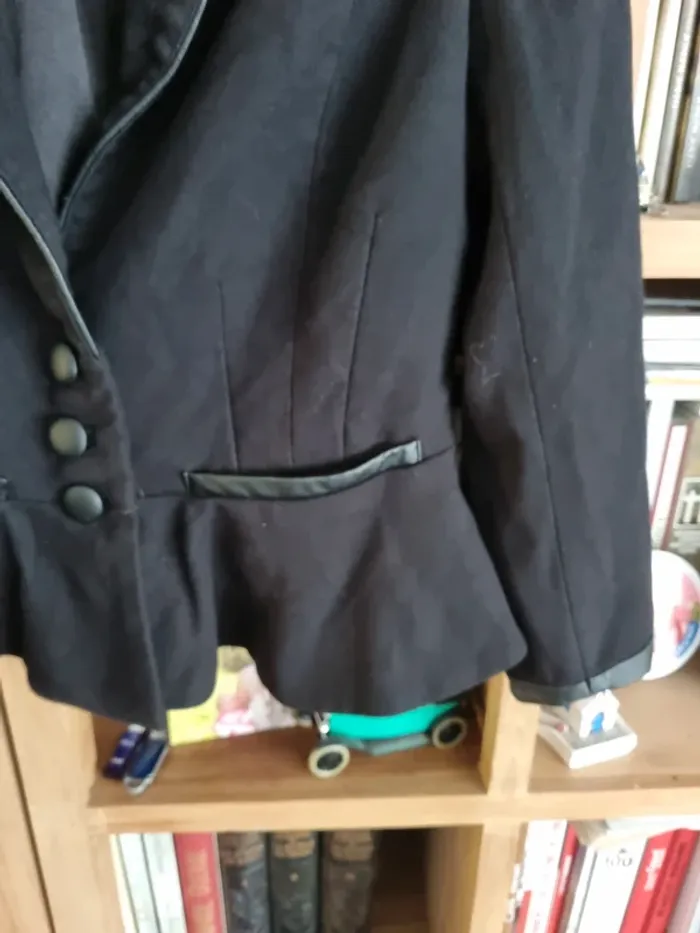 Veste de tailleur H&M noire taille 40 - photo numéro 3