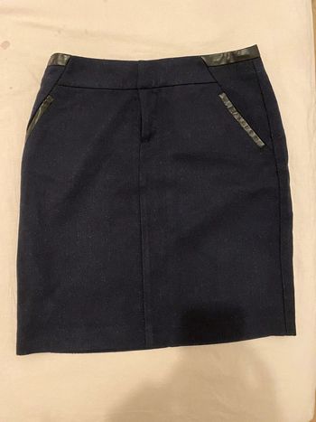 Jupe bleu foncé