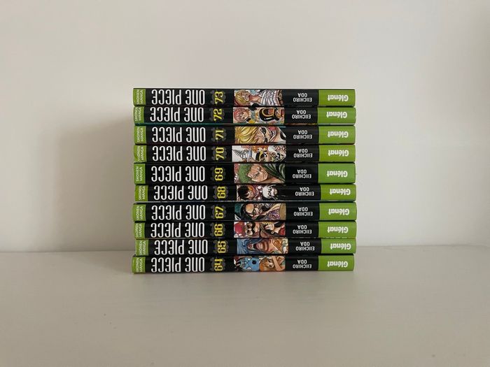 Manga One Piece 64 à 73