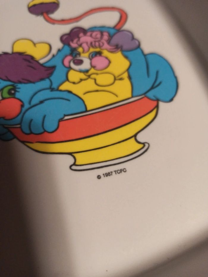 Plateau repas popples vintage tbe - photo numéro 4