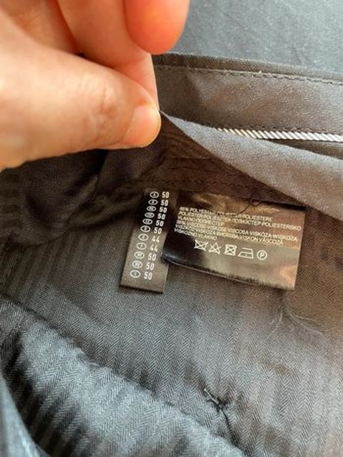 Pantalon de costume noir neuf taille 44 - photo numéro 5