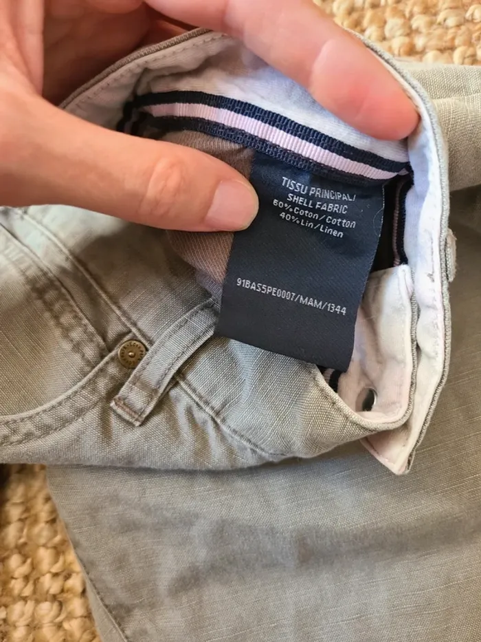 Pantalon coton et lin Eden Park - photo numéro 3