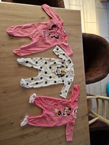 Lot de 3 pyjamas 6 mois