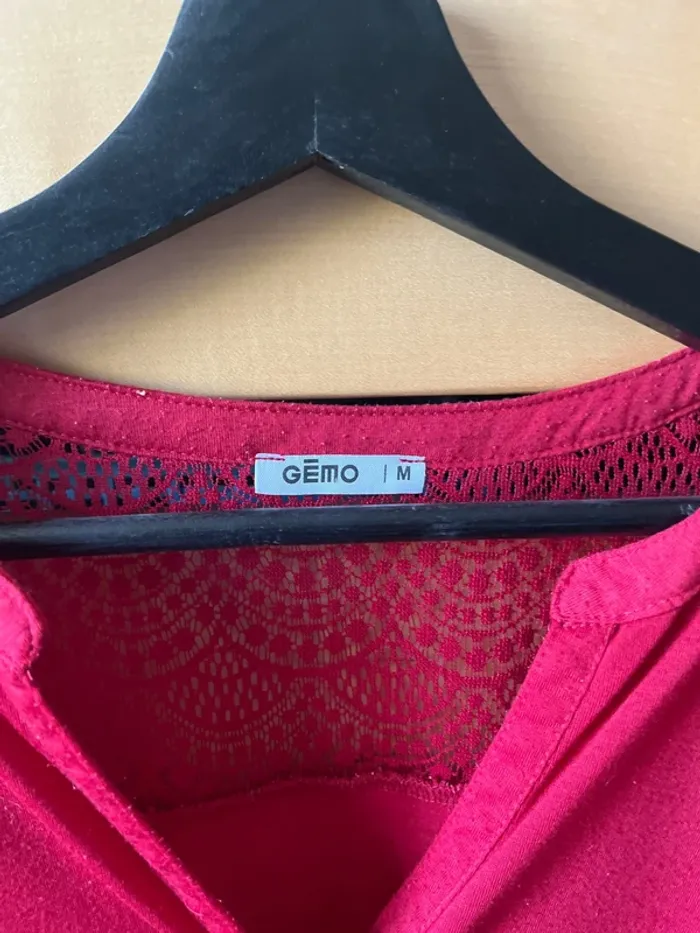 Blouse rouge - photo numéro 2