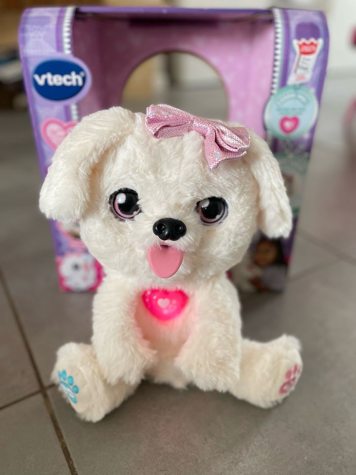 Chien en peluche Vtech KissKiss - photo numéro 2