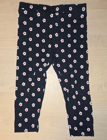 Leggings fleurs