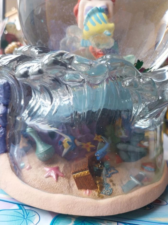 Snowglobe disney disneyland Paris ariel, la petite sirène - photo numéro 7