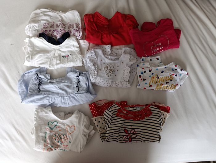 Gros lot vêtements fille 3 mois automne/hiver - photo numéro 4