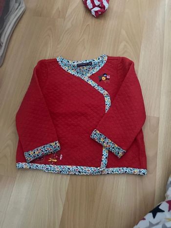 Gilet fille 23 mois 86 cms sergent Major