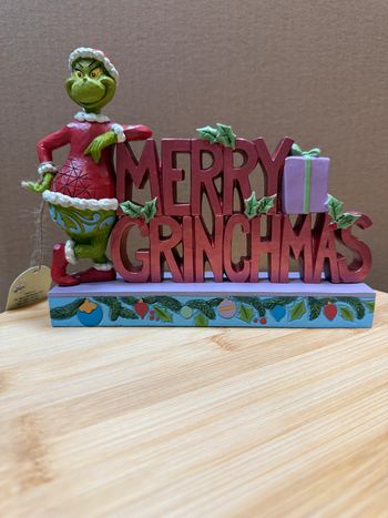 Figurine Grinch Merry Grinchmas – Jim Shore Enesco Officielle