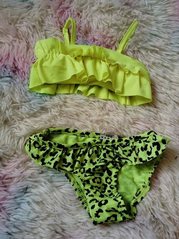 Maillot de bain  12 mois été fluo coloré