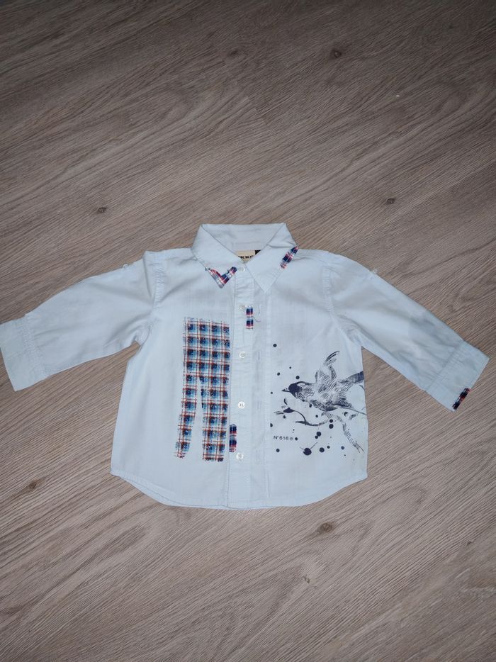 Chemise+jean's IKKS - photo numéro 3