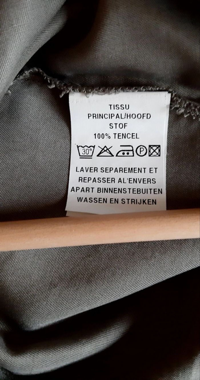 Chemise kaki manche 3/4 Armand Thiery - photo numéro 6