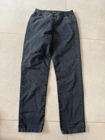 Jean noir Twin Set Simona Barbieri, bon état, élastique à la taille 40, 95cm de longueur
