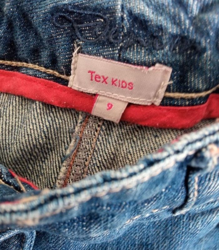 Short jean tex taille 9 ans - photo numéro 2