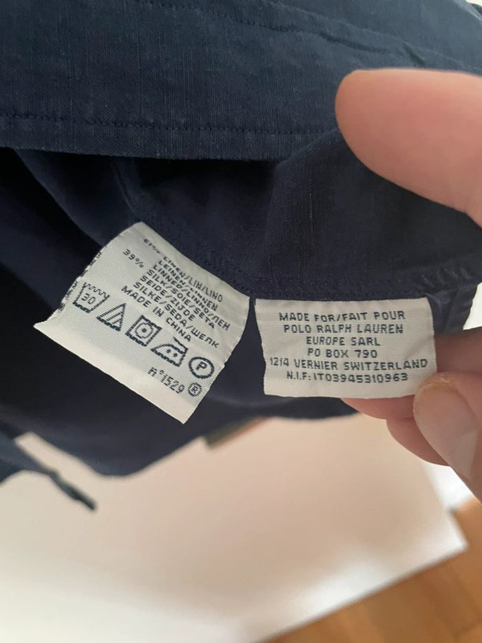 Chemise Ralph Lauren Bleu Marine - photo numéro 3
