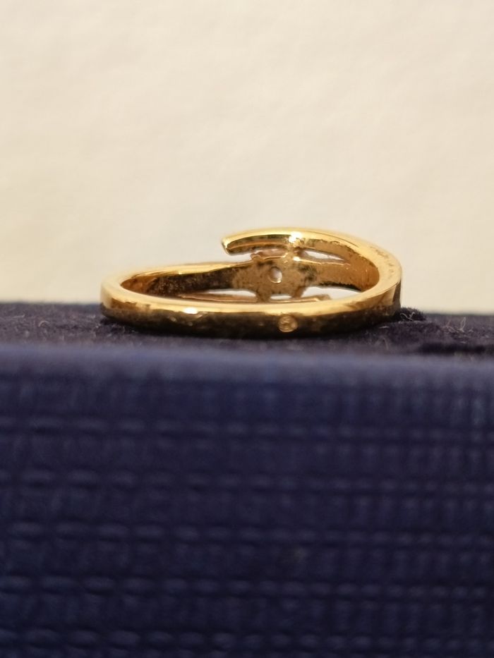 Bague plaqué or. - photo numéro 5