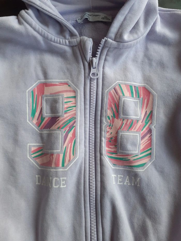 Veste de survêtement fille parme 5 ans - photo numéro 5