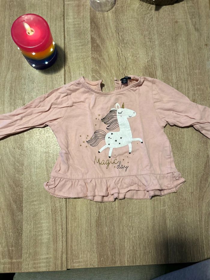 T-shirt 18 mois fille