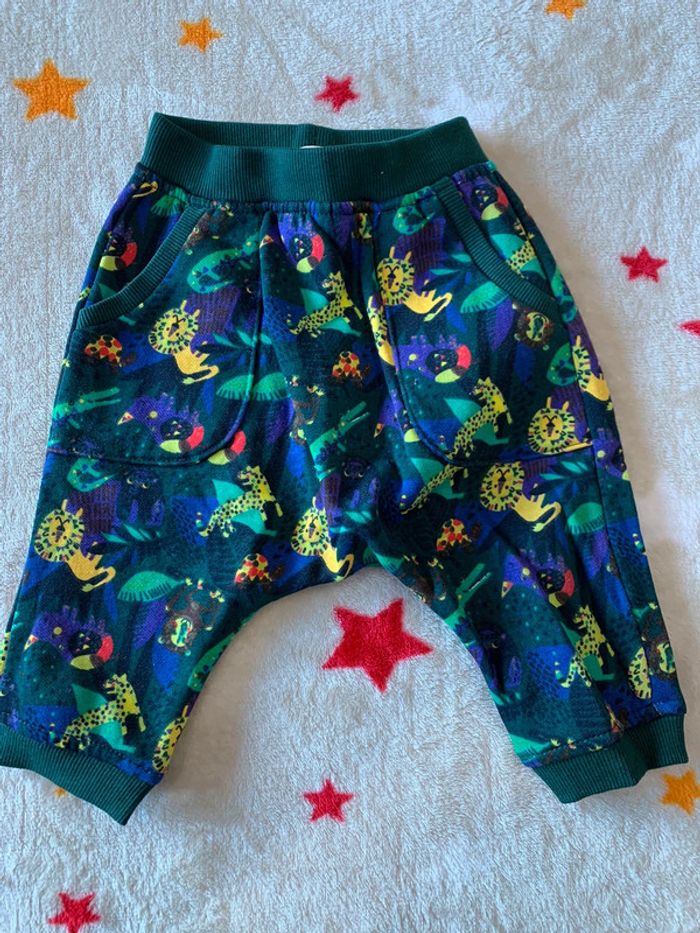 Ensemble Jogging et Tee-Shirt Assortis Chaud Du Pareil Au Même Vert & Gris 6-9 Mois - photo numéro 9