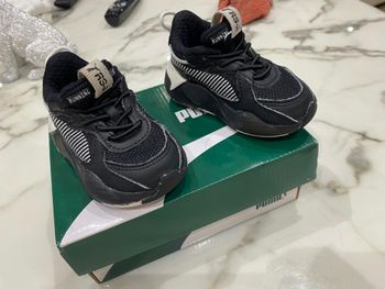 Puma RSX noir et blanche