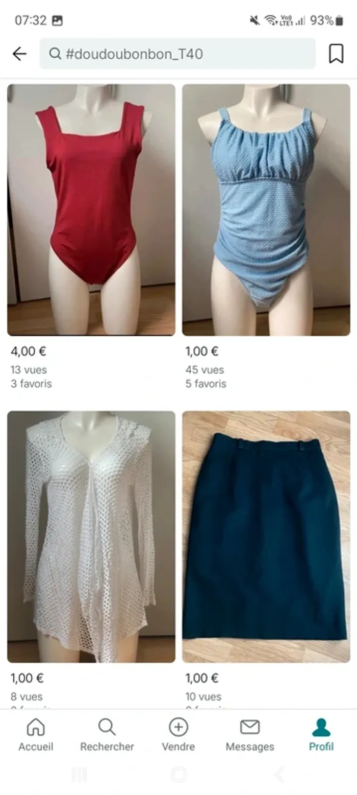 Tout vêtements 1€ passe à 0,50cts dès 2 articles - photo numéro 12