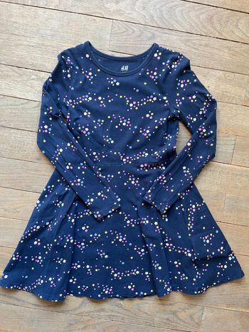 Robe marine H&M 6-8 ans