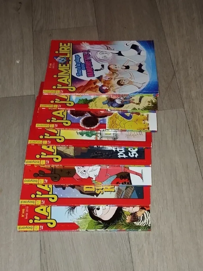 Lot de 8 magazines J’aime lire année 2018-19 L048 - photo numéro 2