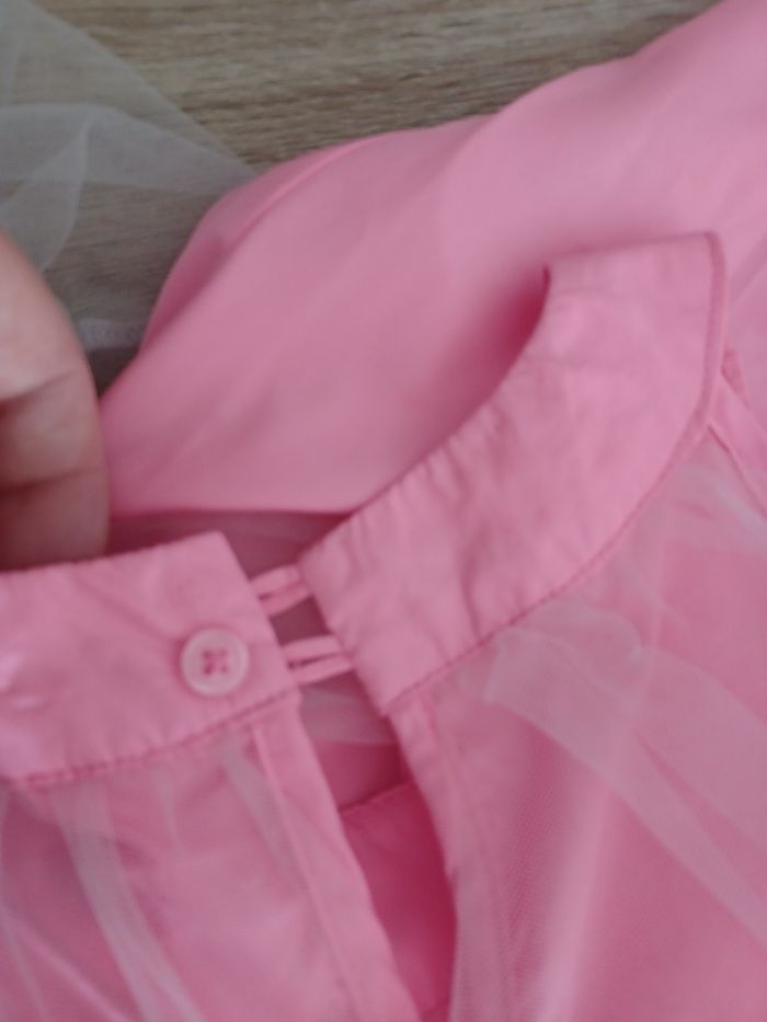 Robe rose fluo 4/5 ans - photo numéro 5