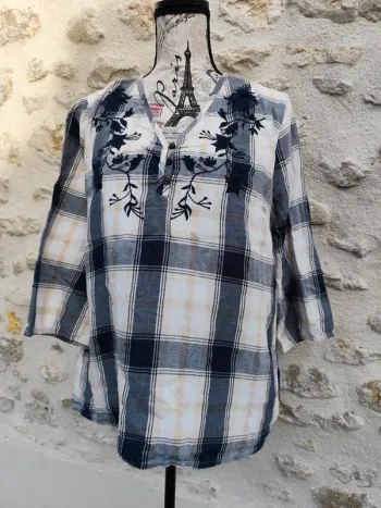 Blouse tunique femme Gémo taille 48