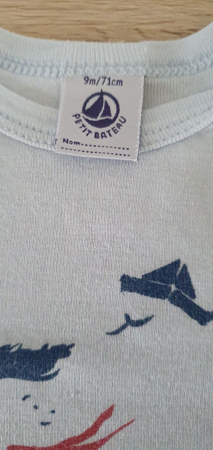 Bodies garçon 👦9 mois - photo numéro 2