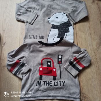 Lot tee-shirt manches longues