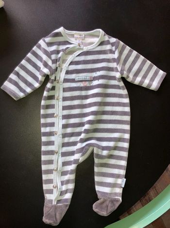 Pyjama mixte 1 mois