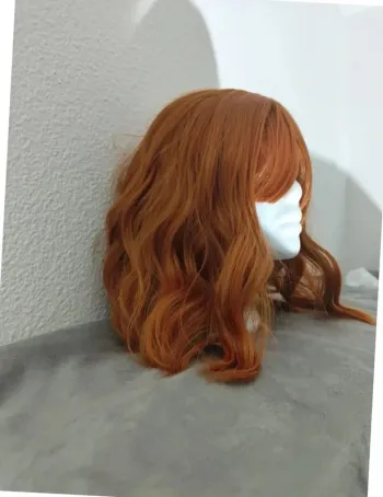 Perruque Naturelle Rousse Glamour Tendance