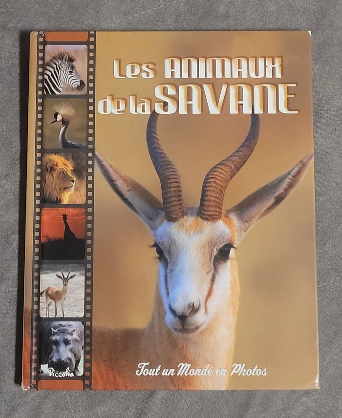 Les animaux de la savane Piccolia