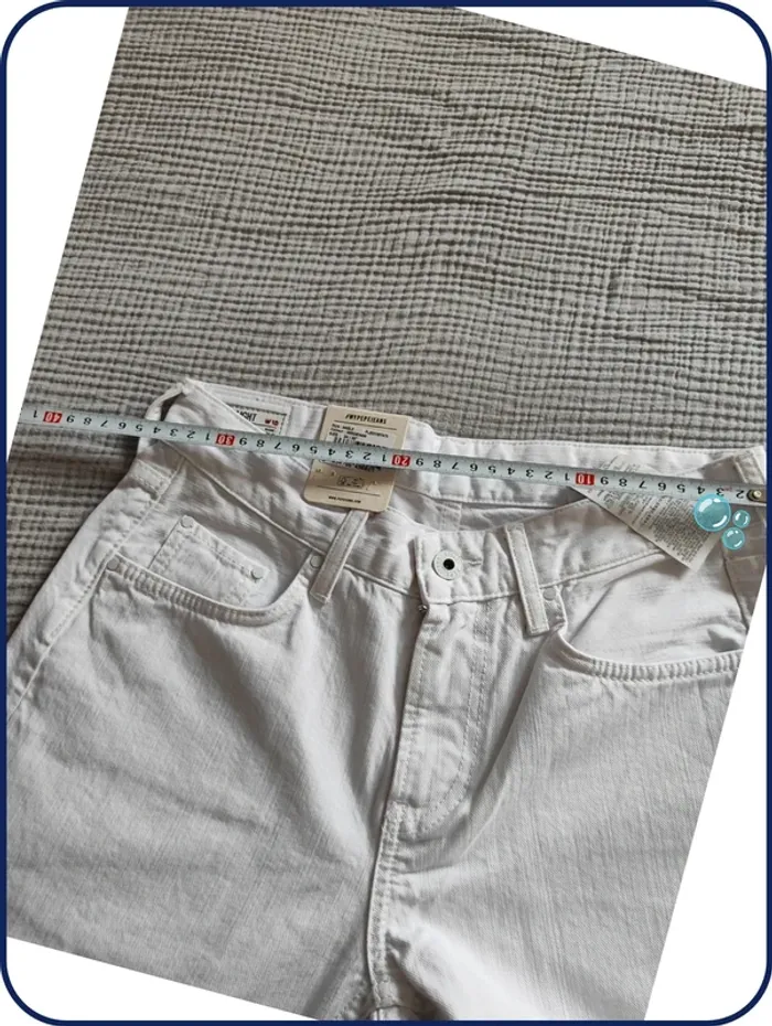 Jeans Pepe jeans femme / blanc - photo numéro 7