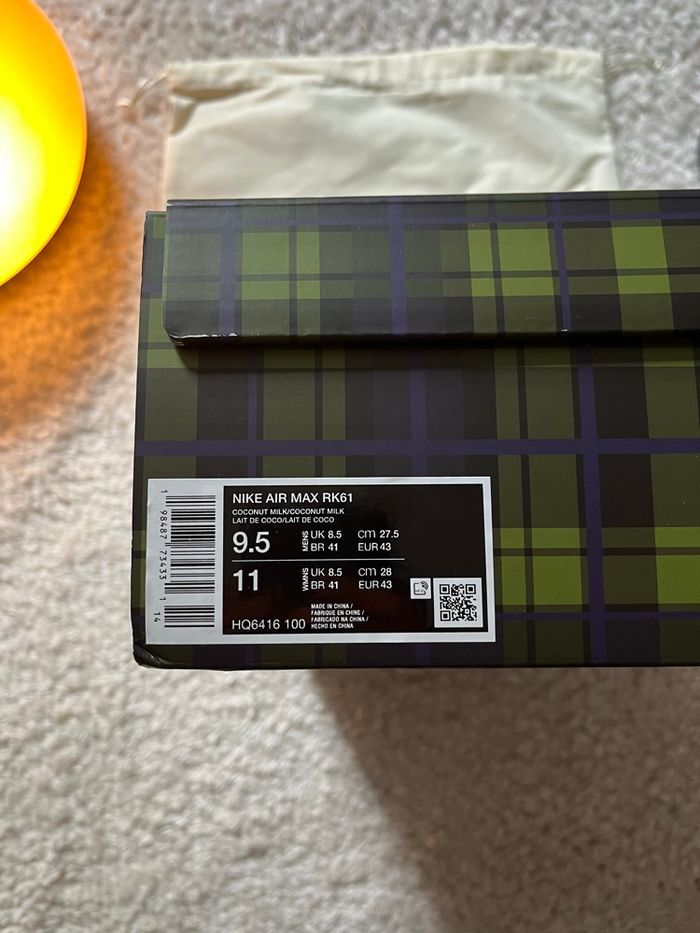 Nike Air Max RK61 x Air Afrique - Coconut Milk - 43 - photo numéro 9