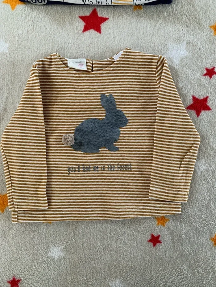 Sweat-shirt bébé Zara Baby 86 cm - photo numéro 3