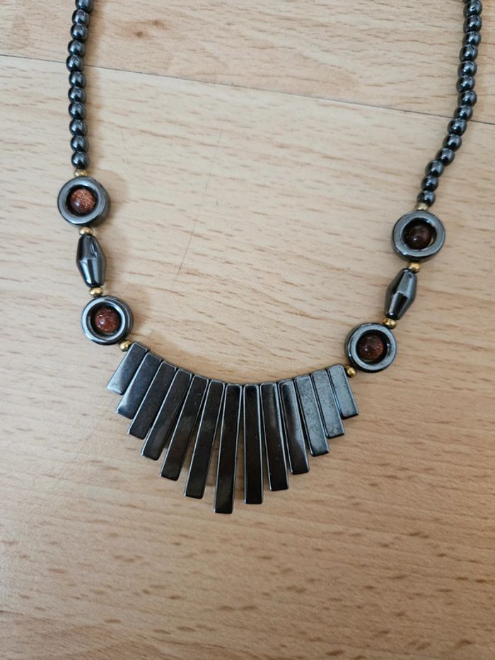 Collier hématite - photo numéro 2