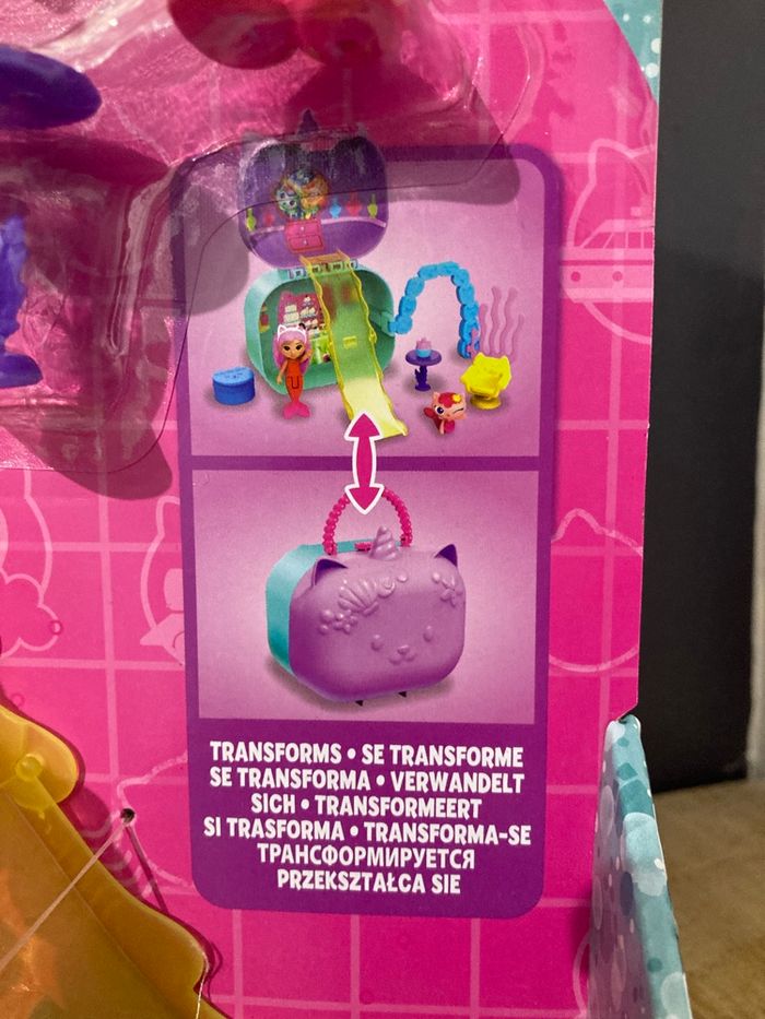 Gabby’s Dollhouse coffret de voyage Paradis des sirènes avec accessoires et personnages neuf - photo numéro 4