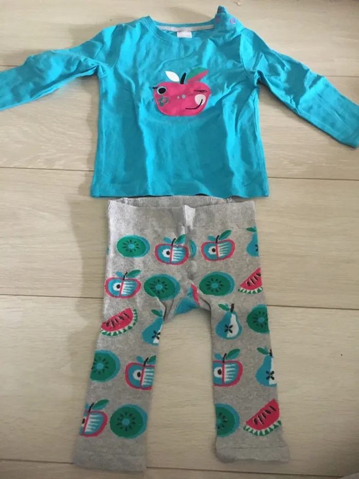 Ensemble legging 6-12 mois Blade & Rose