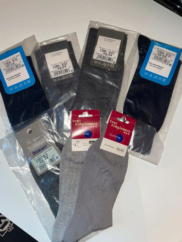 Lot de 7 paires de chaussettes Homme