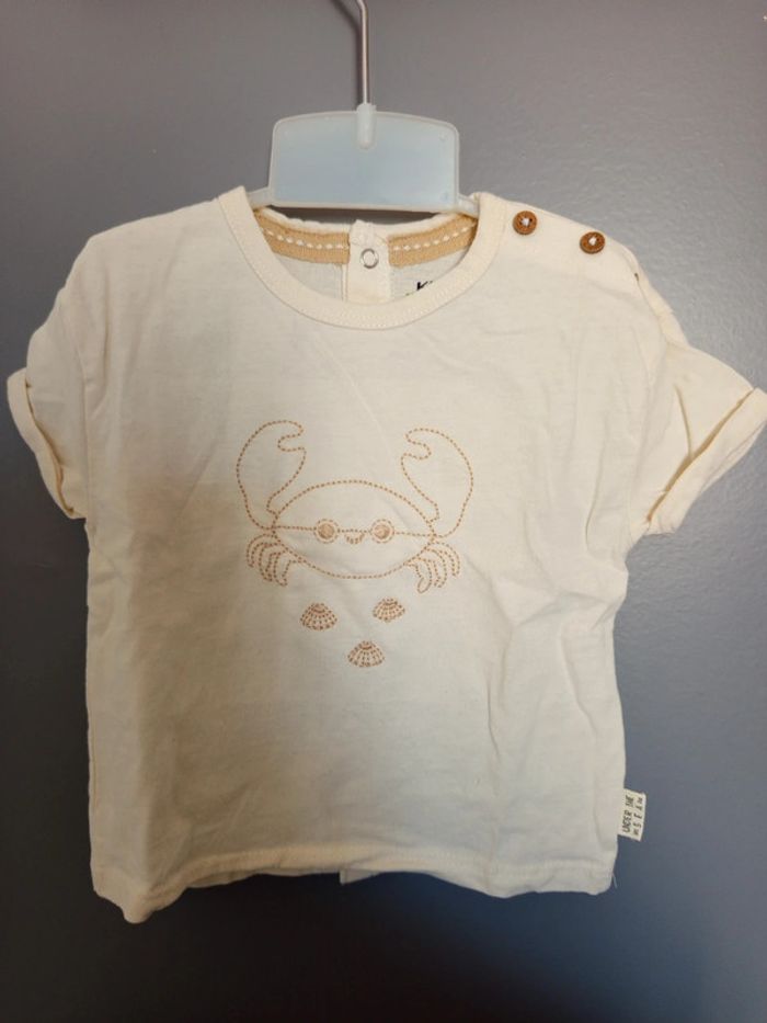 Lot t-shirt 6 mois - photo numéro 2