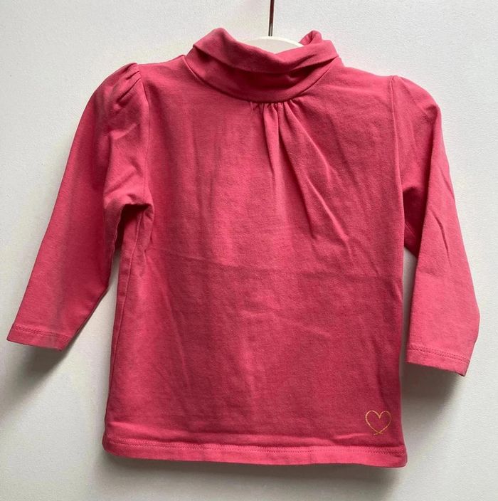 18 mois - lot 4 hauts manches longues à col roulé - photo numéro 3
