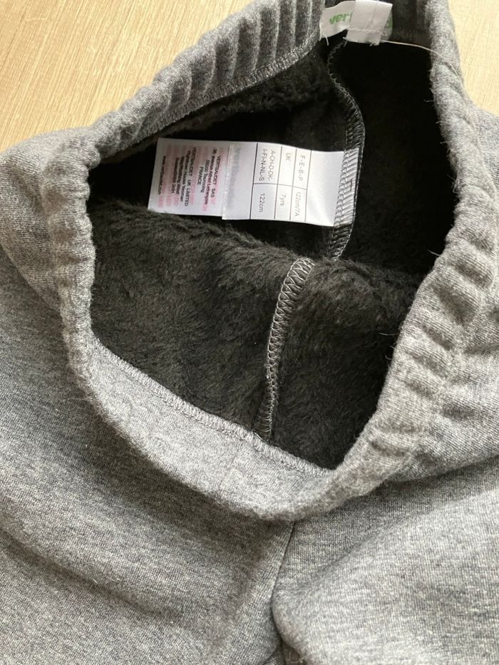 Pantalon legging chaud taille 7 ans neuf avec étiquette vertbaudet - photo numéro 2