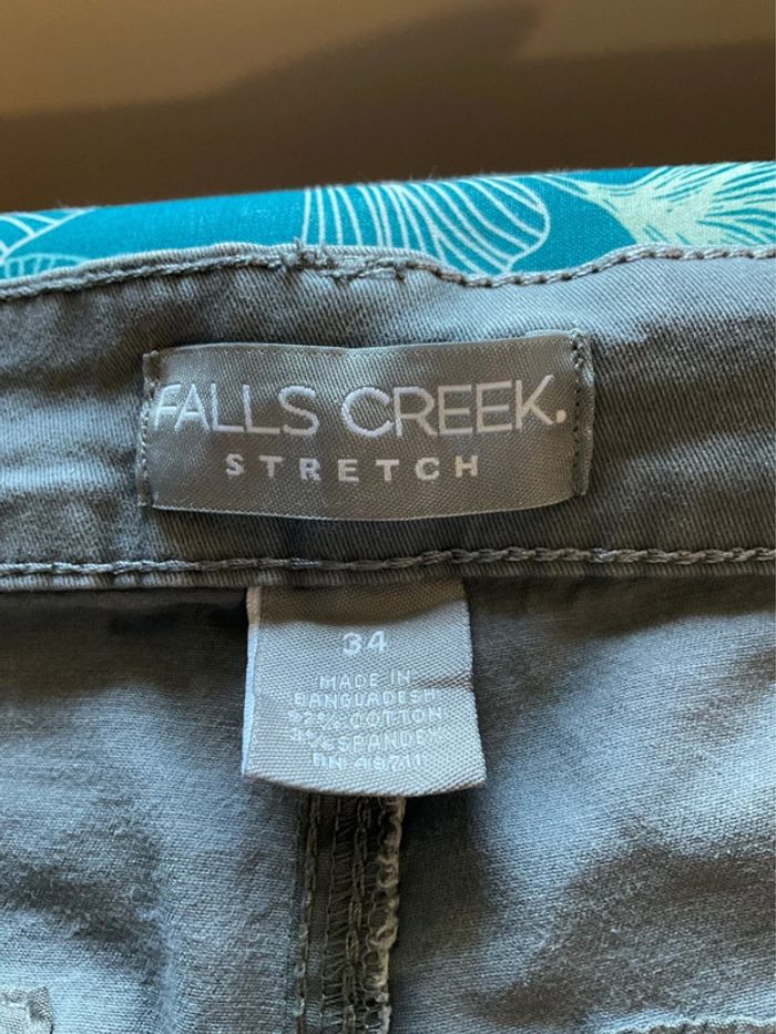 Short cargo gris pour homme Falls Creek taille W34 FR44 397 - photo numéro 7